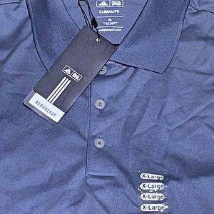 Adidas Golf Polo Shirt Men's XL NWT Morongo Casino Climalite Aeroready Gray NWT
